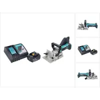 Makita DPJ 180 RG1 Lamelleuse sans fil 18 V - 100 mm + 1x Batterie 6,0 Ah + Chargeur