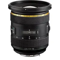 Pentax 11-18 Mm F2.8 Da Star Ed Dc Aw Camera Lens Noir