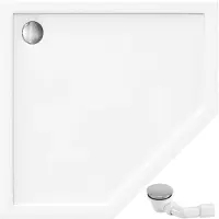 REA Receveur De Douche Diamond 80x80