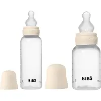 BIBS Anti-Colic Baby Bottle Set biberon anti-coliques avec tétine en silicone
