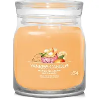 Yankee candle Mango Ice Cream bougie parfumée Signature 368 g