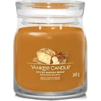 Yankee candle Spiced Banana Bread bougie parfumée Signature 368 g