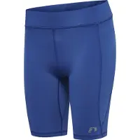 Newline Pantalon de sport bleu / gris argenté