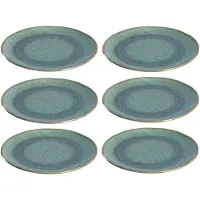 Leonardo Assiette Matera 23 cm verte, Assiettes, Vert