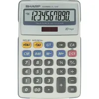 Sharp EL-334F calculatrice Bureau Calculatrice financière Gris