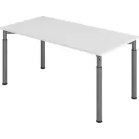 Hjh OFFICE PRO MyTable Y Schreibtisch mit Gestell Graphit