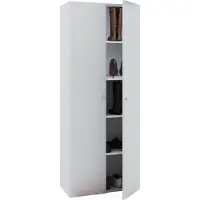 VCM XL bois Grande armoire à chaussures Commode à chaussures Grande étagère à chaussures Vandol 5 compartiments