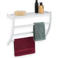 Relaxdays Porte-serviettes mural