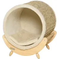 PawHut Maison pour chat avec oreiller D30-520V01