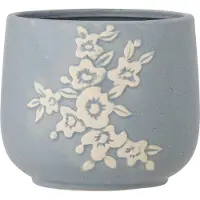 Bloomingville Pot De Fleurs Betino | Bleu | Grès | 82057592