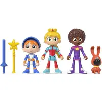 Imaginext Gus le petit chevalier magicien Iris & amis pack de 4