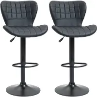 HOMCOM Tabouret de bar en 2 pièces 835-544