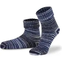 Normani Chaussettes bleu / gris / blanc