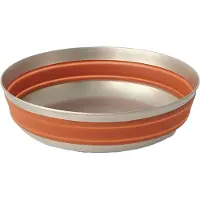 Sea to Summit Detour L Stainless Steel Foldable Bowl Orange