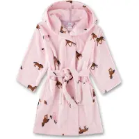 Sanetta Peignoir marron / rose / noir