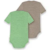 Normani Barboteuse / body 'Tauranga' beige / vert / mélange de couleurs