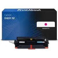 PrintAbout Toner compatible pour Canon 046H M - Magenta - Grande capacité
