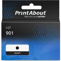 PrintAbout Cartouche compatible pour HP 901 (CC653AE) - Noir
