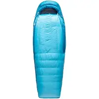 Sea to Summit - Sac de couchage - Trek Women's -9C/15F Down - Taille Long - Bleu