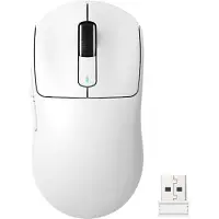 Attack Shark X3 Wireless Gaming Mouse - Filaire/2.4G/BT5.4 - Léger 49G - PAW3395 - 26000DPI - Blanc