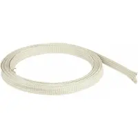 DeLOCK Geflechtschlauch aus Nomex Fasern 2 m x 10 mm weiß