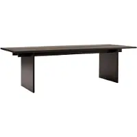 &tradition Ita Table à Manger OS2 Dark Stained Oak | Cable Management