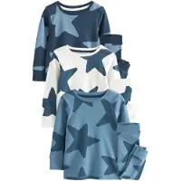 Next Pyjama bleu marine / bleu clair / blanc