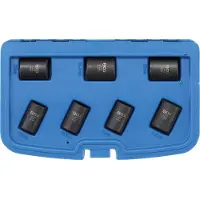 Bgs Jeu de clés à douilles profilées en spirale / extracteur de vis Entraînement carré intérieur 12,5 mm (1/2") SW 17 - 26 mm 7pcs - 5291