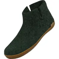 Glerups Bottes modèle G avec semelle en caoutchouc – Idéales pour l'intérieur et l'extérieur : couleur forêt / taille 45