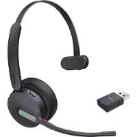 Yealink Wh64hybridmonouc Cb Radio Station Headset With Microphone Argenté