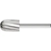 PFERD Fraise sur tige C1625 Ø 16 mm Longueur de la tête 25 mm Ø de la tige 6 mm HSS Denture ALU