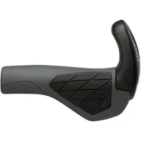 Ergon Poign es GS2-L : grandes, noires/grises