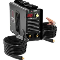 Expondo Appareil de soudage à électrodes Stamos Pro Series - 250 A - câble de 8 mètres - démarrage à chaud - PRO