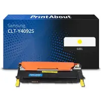 PrintAbout Toner compatible pour Samsung CLT-Y4092S (SU482A) - Jaune