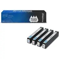 PrintAbout Cartouche compatible pour HP 913A (L0R95AE) - Noir