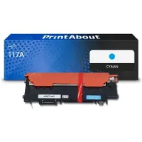PrintAbout Toner compatible pour HP 117A (W2071A) - Cyan