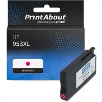 PrintAbout Cartouche compatible pour HP 953XL (F6U17AE) - Magenta - Grande capacité