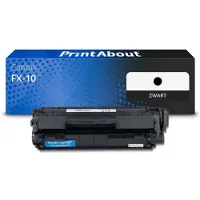 PrintAbout Toner compatible pour Canon FX-10 - 2x Noir - Multipack