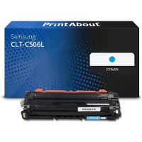 PrintAbout Toner compatible pour Samsung CLT-C506L (SU038A) - Cyan - Grande capacité