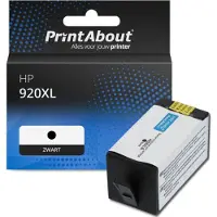 PrintAbout Cartouche compatible pour HP 920XL (CD975AE) - Noir - Grande capacité