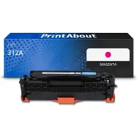 PrintAbout Toner compatible pour HP 312A (CF383A) - Magenta