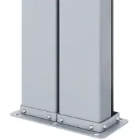 vidaXL Marquise latérale extensible Crème 200x1000 cm