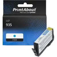 PrintAbout Cartouche compatible pour HP 935 (C2P20AE) - Cyan