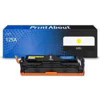 PrintAbout Toner compatible pour HP 125A (CB542A) - Jaune