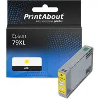 PrintAbout Cartouche compatible pour Epson 79XL (T79044010) - Jaune - Grande capacité