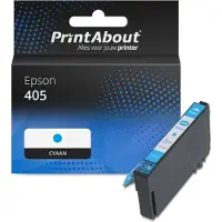 PrintAbout Cartouche compatible pour Epson 405 (C13T05G24010) - Cyan
