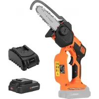 YARD FORCE Mini-Tronçonneuse à main sans fil 20V Chargeur - LS C13