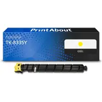 PrintAbout Toner compatible pour Kyocera TK-8335Y - Jaune