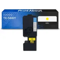 PrintAbout Toner compatible pour Kyocera TK-5440Y - Jaune - Grande capacité
