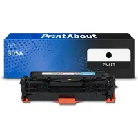 PrintAbout Toner compatible pour HP 305A (CE410A) - Noir